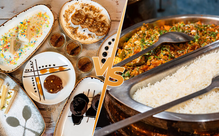 North Indian vs Continental Food
